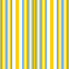 Vertical yellow and blue stripes print vector
