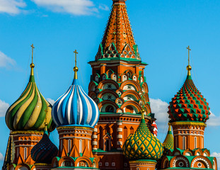 Fototapeta na wymiar Moscow St. Basil Cathedral