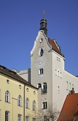 Fototapeta na wymiar View of Regensburg. Bavaria. Germany