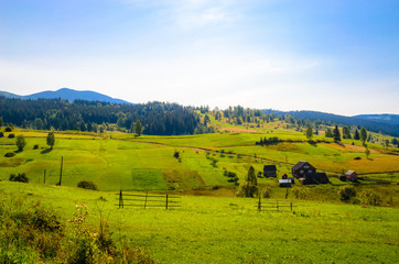 Obraz premium Summer mountains landscape