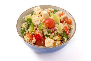 Bunter Bulgursalat