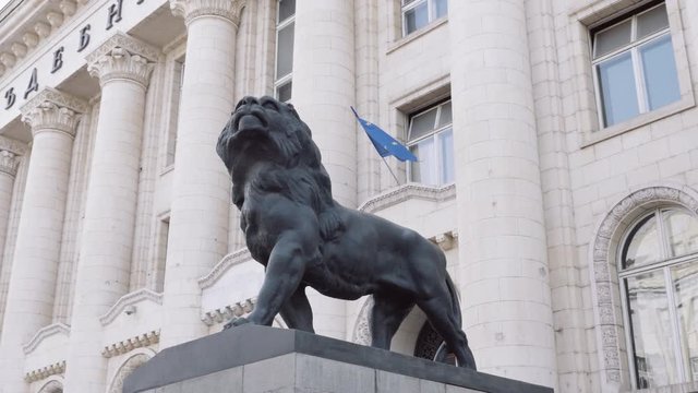Lion Statue Monument