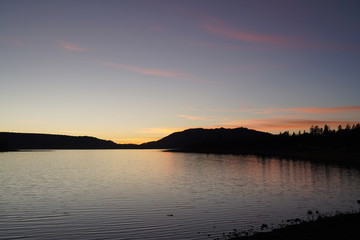 Big Bear lake Sunset
