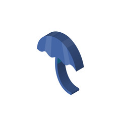 Inc isometric right top view 3D icon