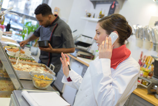 ordering through phone