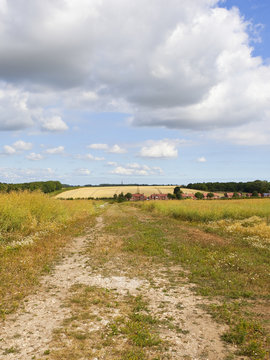 English village and countryside
