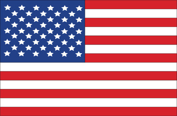 American flag of the United States 
