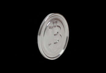 Silver Bitcoin Crypto Currency