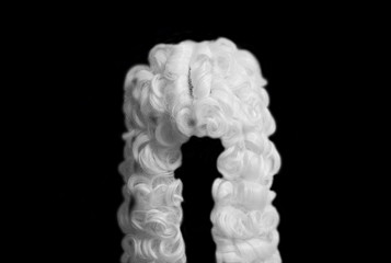 Judge white wig