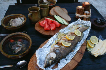 Судак запечоный