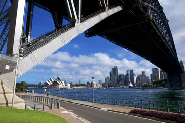 Fototapeta premium Walking in Sydney