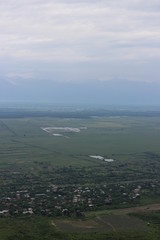 Fototapeta na wymiar View over kakheti, georgia