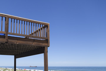 Deck by the Ocean