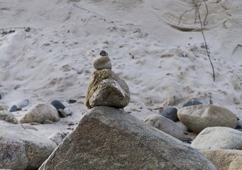 Fototapeta premium Rocks and Sand