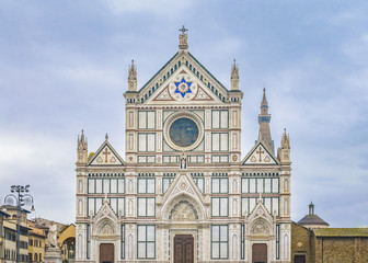 Piazza di Santa Croce, Florence, Italy