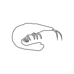 Shrimp icon logo