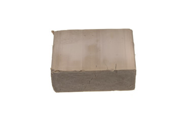 yeast isolated on white background