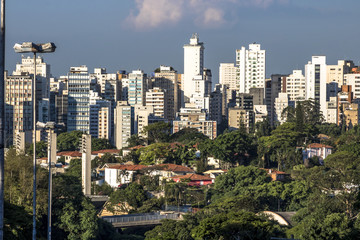 Sky line of building in Sao Paulo, Brazil