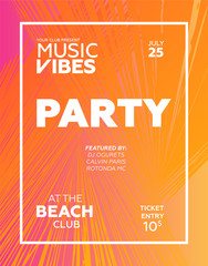 Night Party banner template