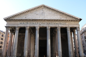 La Rotonda or Pantheon in Rome, Italy