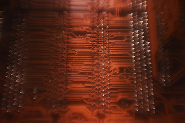 microchip electronic abstract background