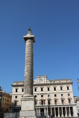 Obraz premium Coluna di Marco Aurelio in Rome, Italy