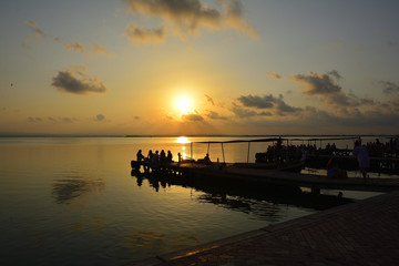Obraz premium Atardecer