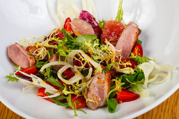 Roasted tuna salad