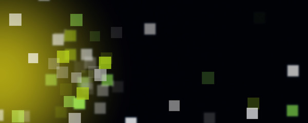 Fantastic abstract eco square panorama background design illustration