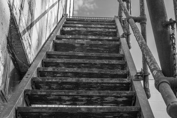 Fototapeta premium Weathered staircase