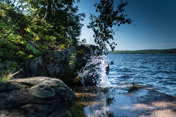 Summer by the lake