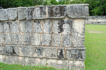 Ruins at Chichen Itza Site