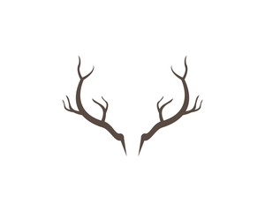Antler ilustration logo vector