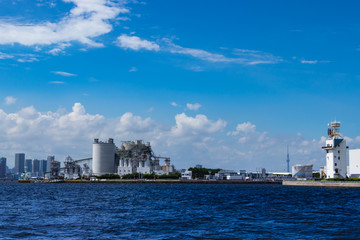 Naklejka premium (東京都ｰ湾岸風景)若洲海浜公園から見る東京湾３