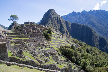 Fototapeta na wymiar Machu Picchu Inca Ruins