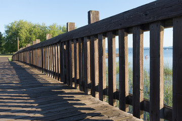 Footbridge to the Lake
