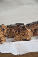 A full order of banana bread chocolate chip bars