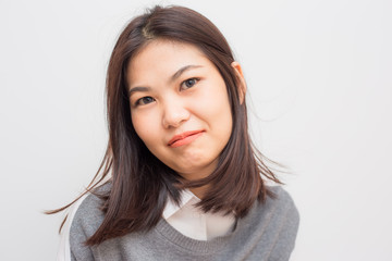 Obraz premium Beautiful Smiling Women With Clean white skin Felling Happy