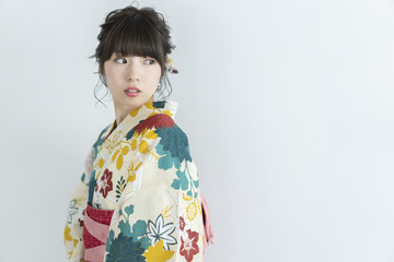 浴衣の女性
