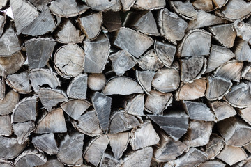 Fototapeta premium A log pile