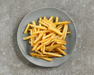 plate of french fries