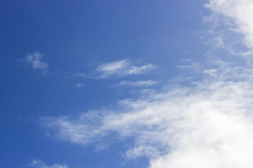 Fototapeta premium blue sky with clouds background