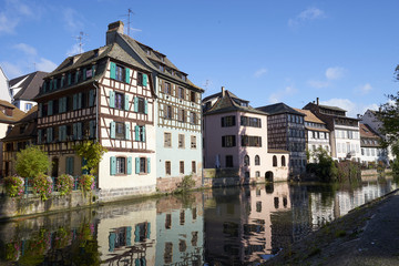 Obraz premium Famous Old Town of Strasbourg