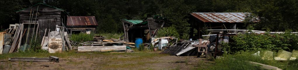 Abandoned Objects around Hut 