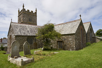 Fototapeta na wymiar Medieval small Church in England