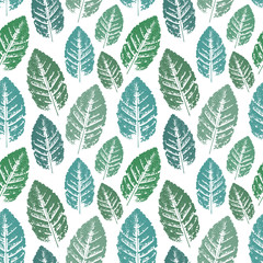 Fototapeta premium Beautiful Leaf Pattern. Seamless.