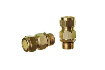 Small electric drive (actuator) gray colour for valves.  . Еxplosion-proof. Wooden and fabric background.. Wooden and fabric background.. Caption: open, closed.