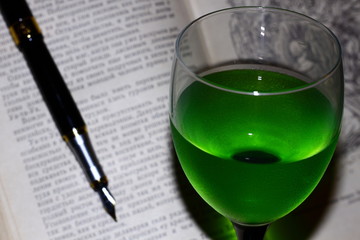 absinthe and writer