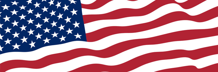 Obraz premium United States of America Flag