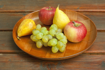 autumnal fruit still life